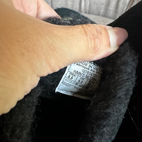 Sorel Nakiska Boot Womens Sz 8.5 Black Slip on Low Winter Snow Ankle Bootie - Picture 8 of 10